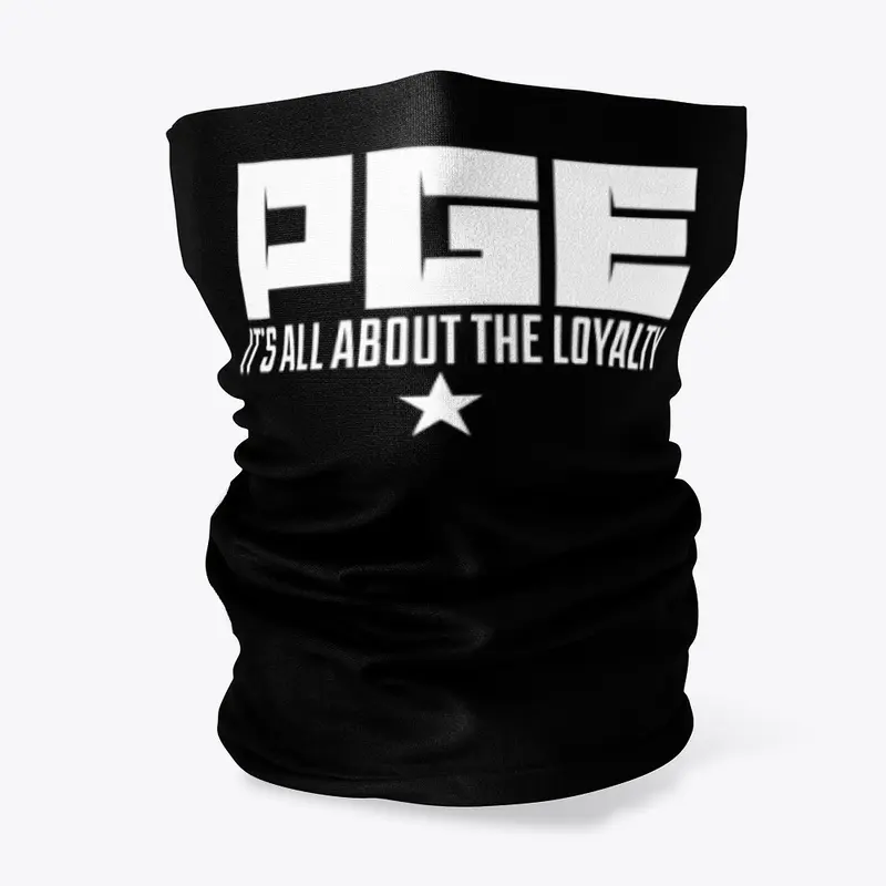 PG Entertainment Slogan Neck Gaiter